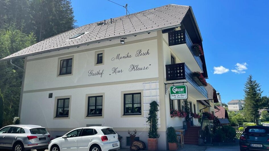 Gasthof Zur Klause_von außen_Oststeiermark | Maria Rein | © Tourismusverband Oststeiermark Gasthof Zur Klause_von außen_Oststeiermark | © Tourismusverband Oststeiermark