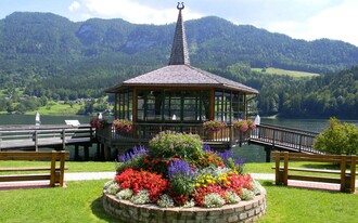 Gemeindepark, Grundlsee, Pavillon | © Gemeinde Grundlsee