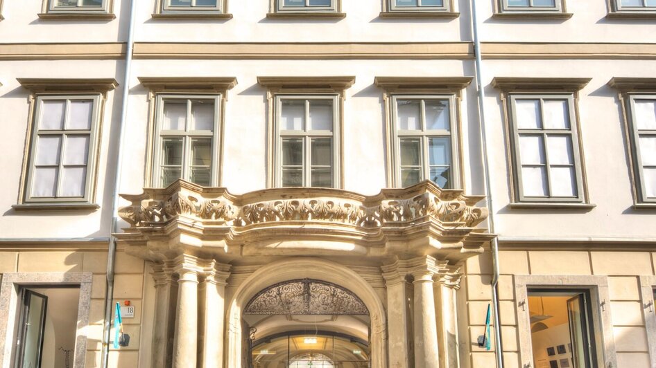 Graz Museum in der Sackstraße – barocker Eingang | © Andreas Vormayr