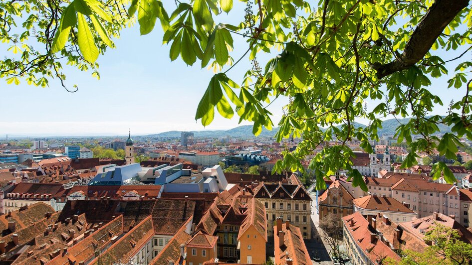 Blick vom Schlossberg | © Graz Tourismus - Harry Schiffer