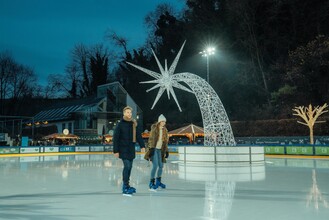 leuchtender Stern in der Winterwelt | © Region Graz - studio draussen
