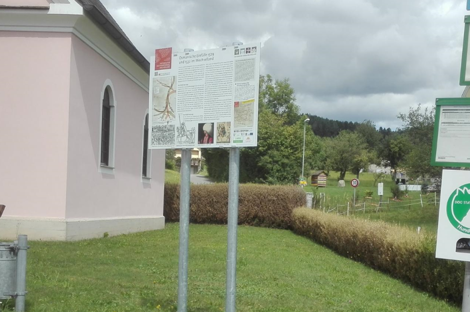 Historical long distance trail-station Stögersbach/Chapel - Impression #1 | © Historischer Verein Wechselland - Dr. Andreas Salmhofer