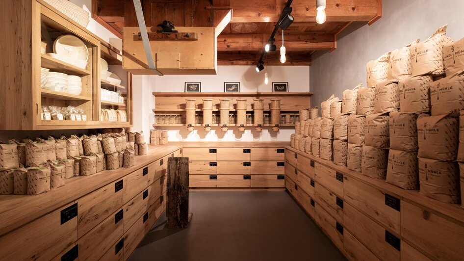 Mühlenladen der Haindl-Mühle in Kalsdorf bei Graz | © ee photograph_Elena Egger Mühlenladen der Haindl-Mühle in Kalsdorf bei Graz | © ee photograph_Elena Egger