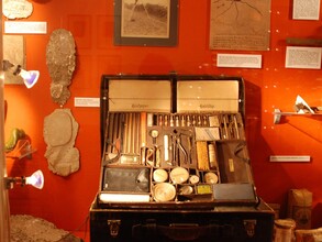 Forensikkoffer im Hans Gross Kriminalmuseum Graz | © Hans Gross Kriminalmuseum-Universitätsmuseum