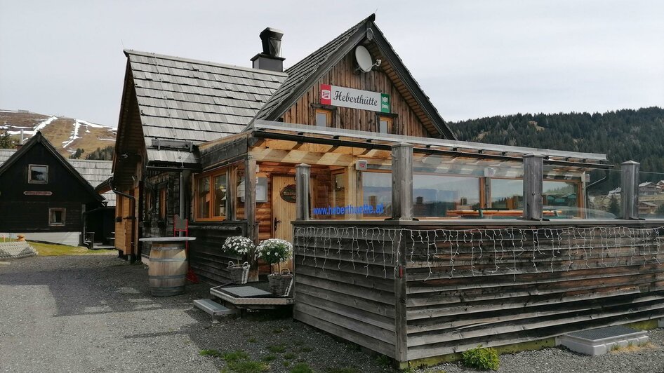 Heberthütte Außenansicht | © Heberthütte