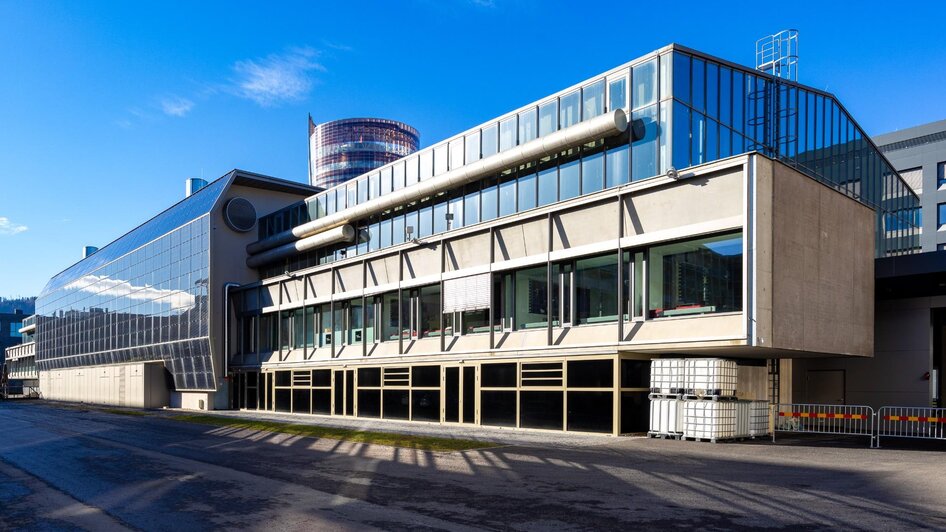 Außenansicht der Helmut List Halle in Graz | © Graz Tourismus-Harry Schiffer