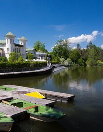 Hilmteich mit Bootssteg | © Graz Tourismus-Harry Schiffer | © Graz Tourismus-Harry Schiffer