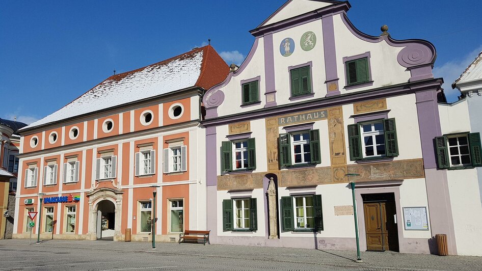 Rathaus Pöllau_Aussenansicht_Oststeiermark | © Tourismusverband Oststeiermark