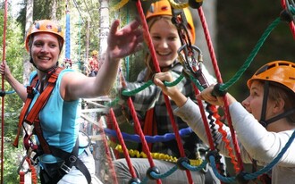 Hochseilkletterpark Altaussee Elemente | © Markus Raich