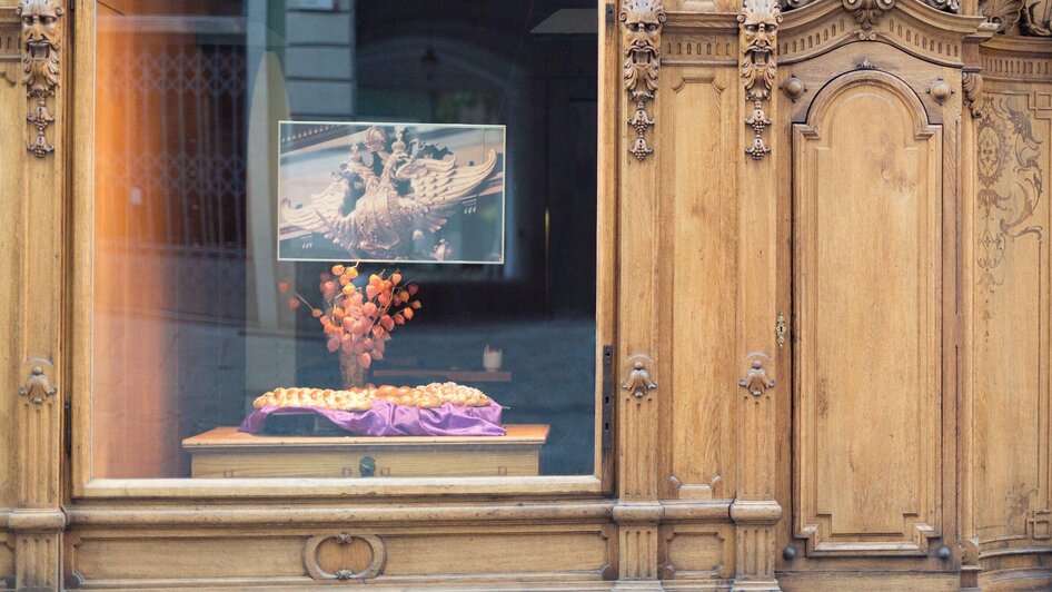 Hofbäckerei Edegger-Tax - Fensterdeko | © Stiefkind Fotografie