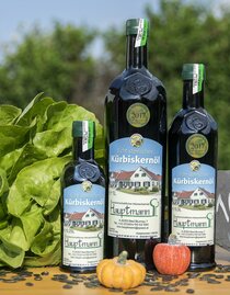 Hauptmann farm store pumpkin seed oil | © Familie Hauptmann | Familie Hauptmann | © Familie Hauptmann