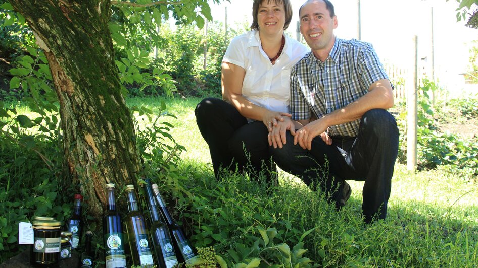 Renate und Hannes Christandl vom Obsthof | © pepcreartiv Josef Pfister