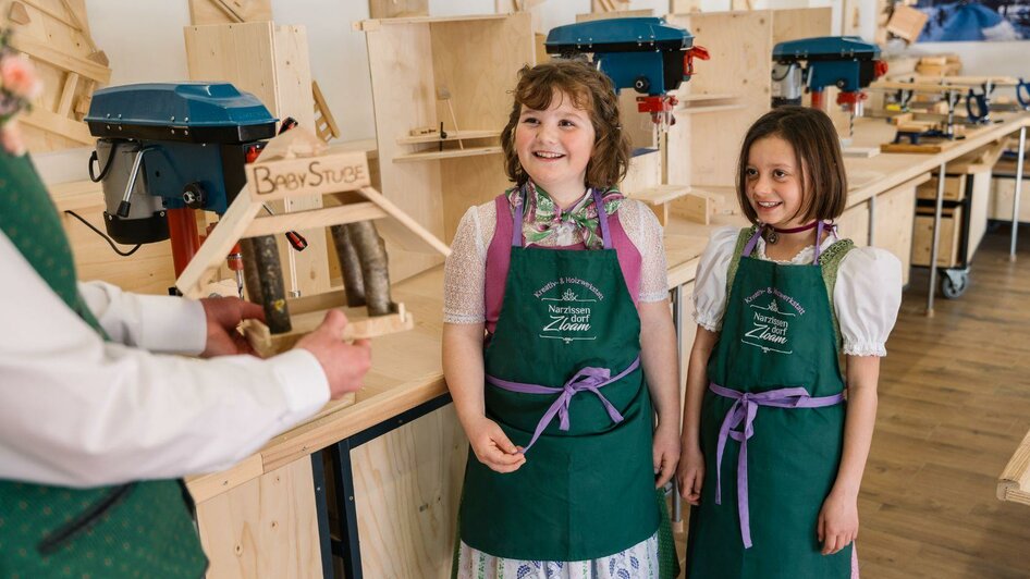 Vogelhaus in der Holzwerkstatt Zloam | © Karl Steinegger