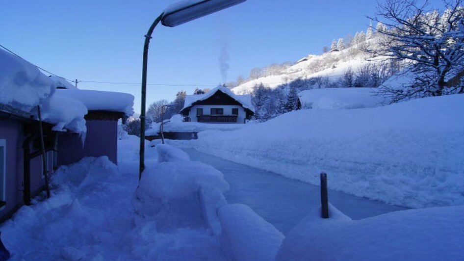 Jägerstüberl Maissl, Tauplitz, Eisbahn | © Jägerstüberl Maissl