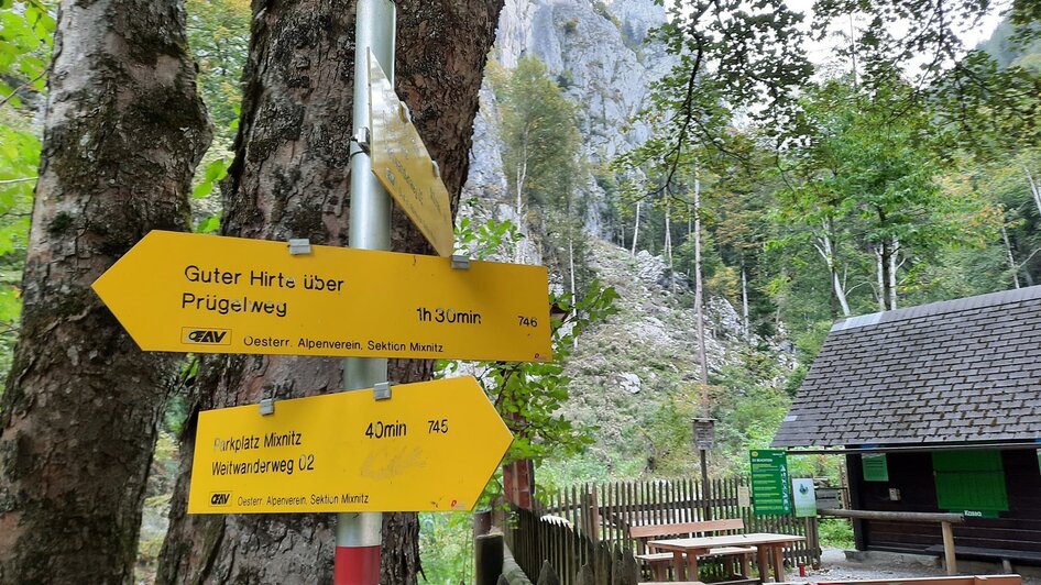 Bärenschützklamm_Wegweiser_Oststeiermark | © Tourismusverband Oststeiermark