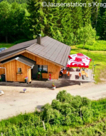 Jausenstation s'Kragl, Bad Mitterndorf, von oben | © Edith Lechner | Edith Lechner | © Edith Lechner