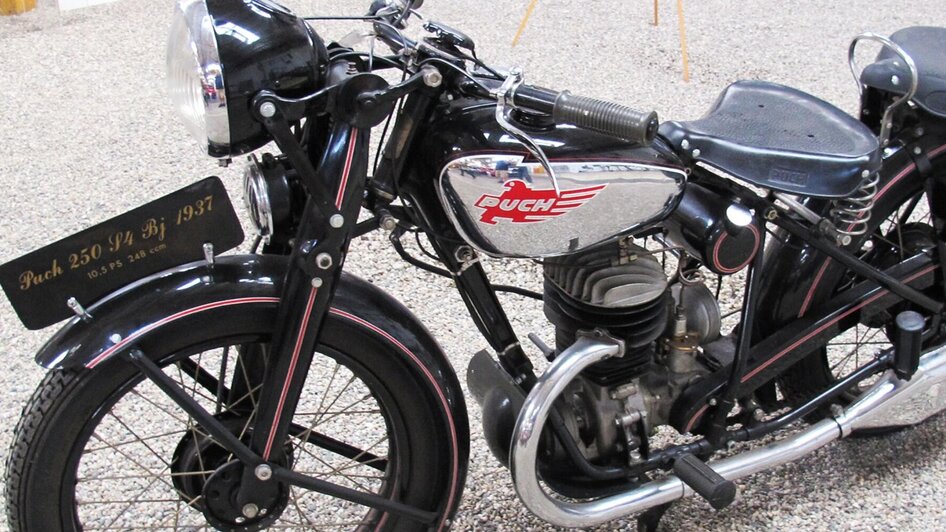Puch 250 S4 Motorrad von 1937 im Johann Puch Museu | © Johann Puch Museum