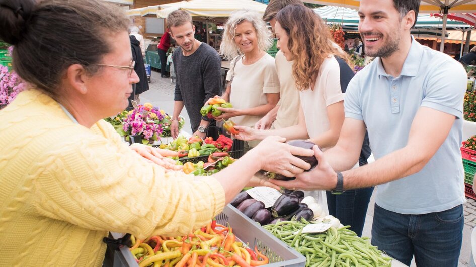 Kaiser Josef Markt - Gemüseverkauf | © Graz Tourismus - Gerald Plattner