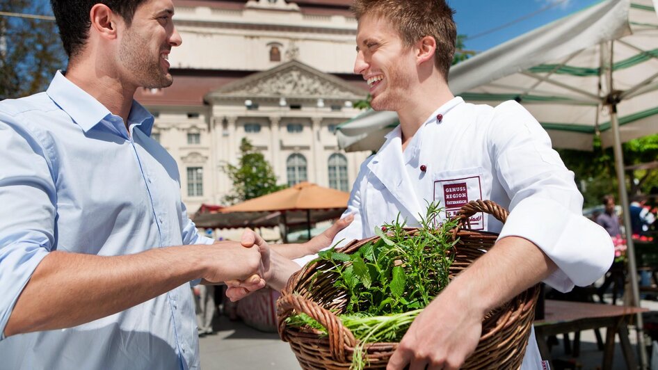Kaiser Josef Markt - Begegnungen | © Graz Tourismus - Harald Eisenberger
