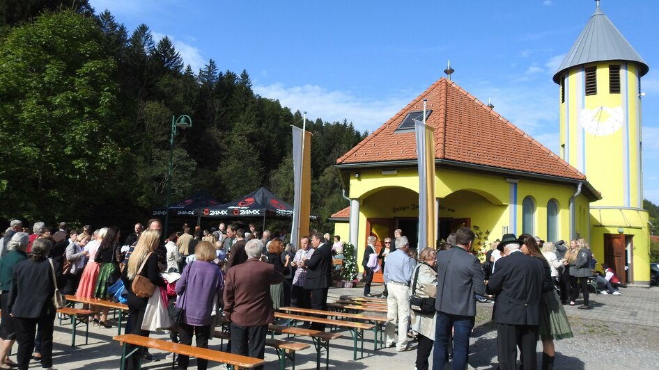 Einweihungsfeier der Kapelle | © Erich Hieden