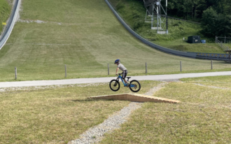 Children's bike course an the ski jumping Kulm | © Auszeit Ausseerland