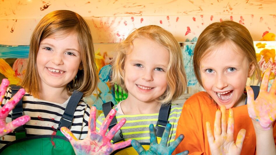 Kreativspaß im Kindermuseum Frida & Fred Graz | © FRida und freD-Hannes Loske