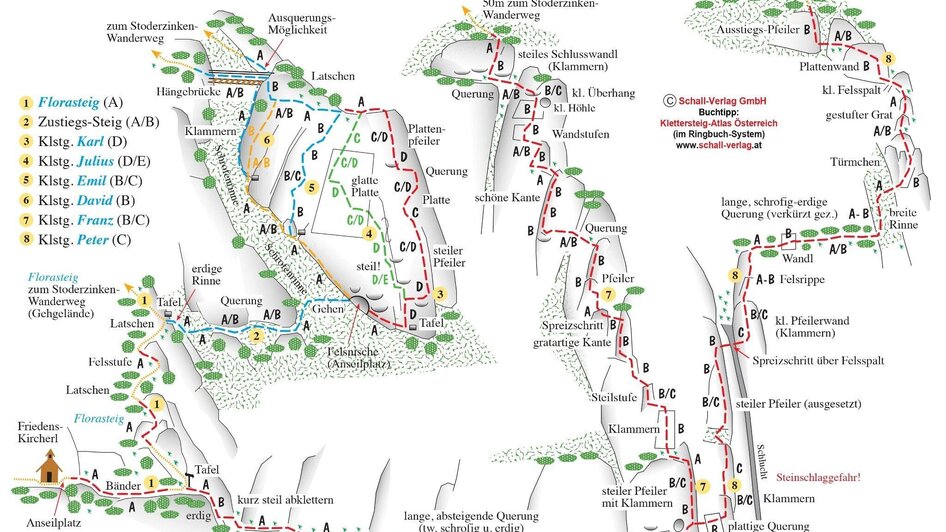 Stoderzinken - Klettersteige | © Schall Verlag GmbH Stoderzinken - Klettersteige | © Schall Verlag GmbH