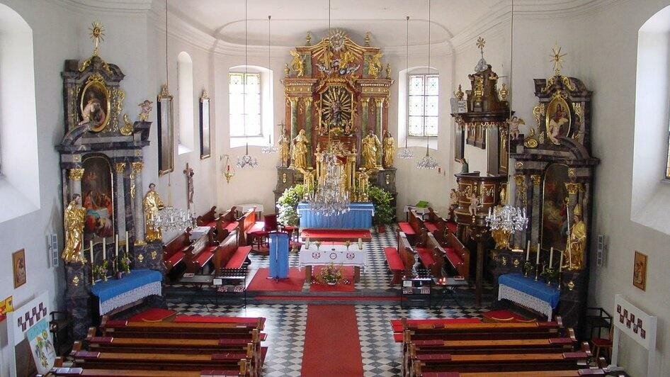 Wallfahrtskirche Heilbrunn_Innen_Oststeiermark | © Tourismusverband Oststeiermark