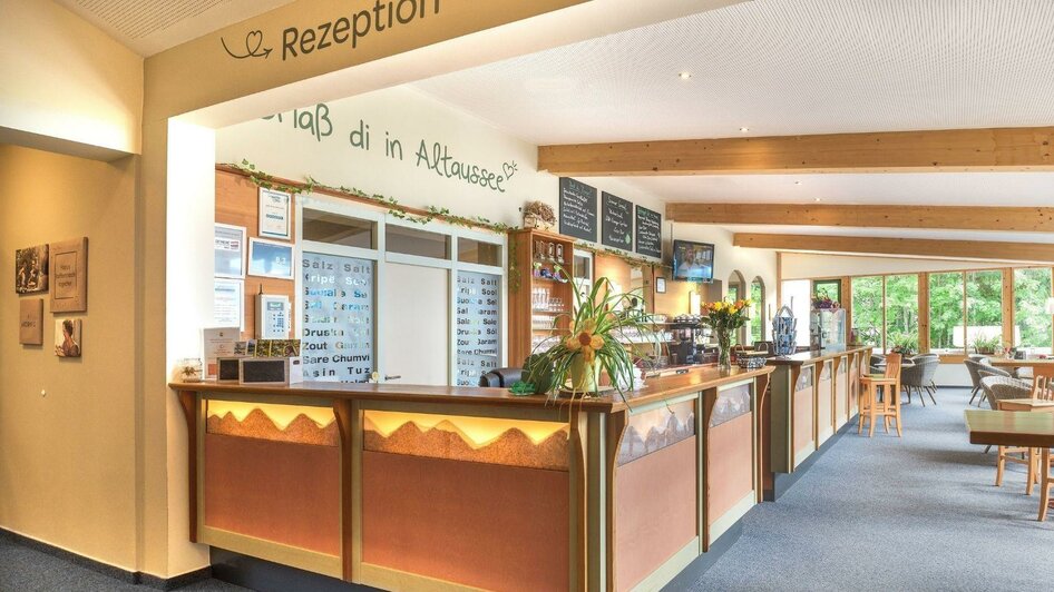 Jufa, Altaussee, Rezeptionsbereich | © JUFA Hotels