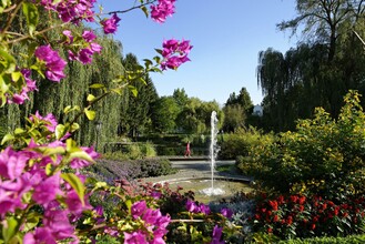 Springbrunnen und Teich im Kurpark | © Bernhard Bergmann