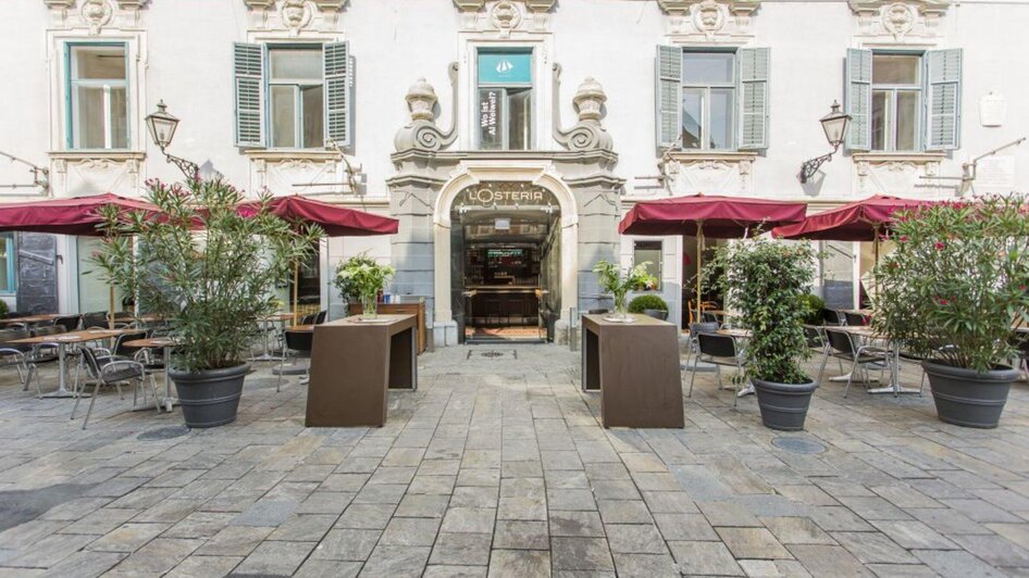 L'Osteria - Terrasse am Mehlplatz | © L'Osteria
