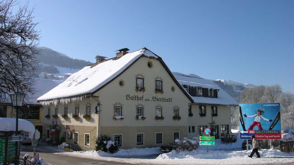 aussen Winter  | © Landgasthof Bierfriedl