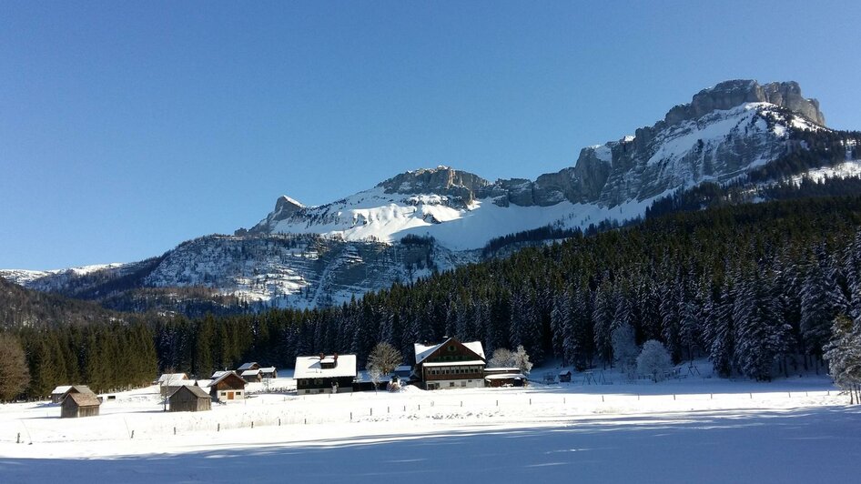 Blaa Alm, Altaussee, Almgebiet Winter | © Petra Kirchschlager