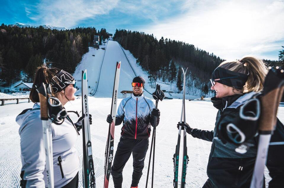 Cross country skiing on the Kulm - Impression #1