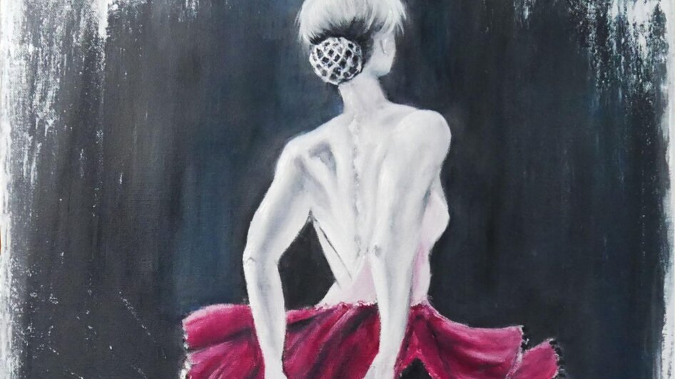 oil painting dancer | Cornelia Elisabeth Pilz | © Cornelia Elisabeth Pilz Ölbild Tänzerin | © Cornelia Elisabeth Pilz