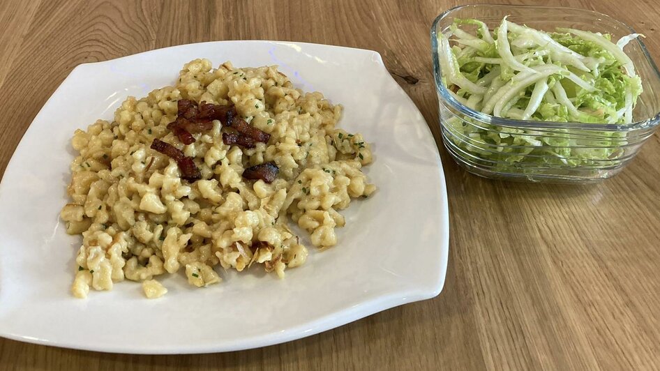 Hausgemachte Käsespätzle