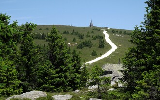 Toll road Hochwechsel_view_Eastern Styria | © Oststeiermark Tourismus