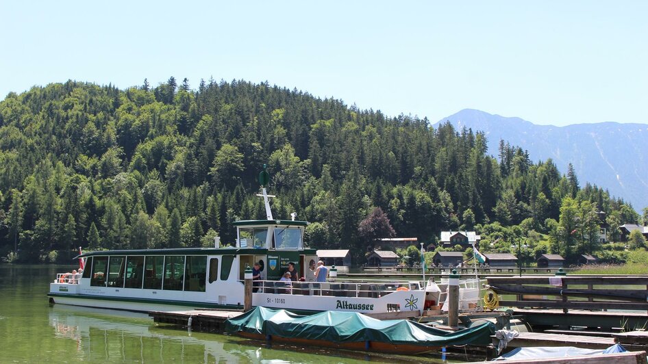 Schifffahrt, Altaussee, Solarschiff | © Viola Lechner