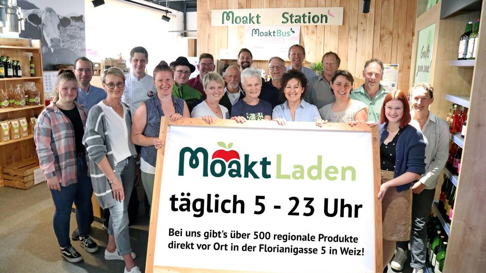 MoaktLaden_Team_Oststeiermark | © Verein Weiz is(s)t regional MoaktLaden_Team_Oststeiermark | © Verein Weiz is(s)t regional