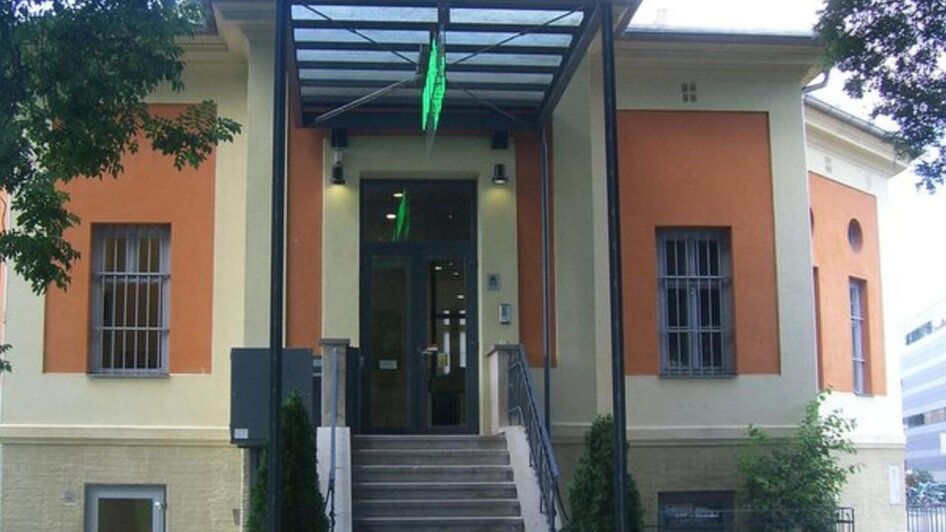 Eingang zum Museum der Wahrnehmung in Graz | © MUWA