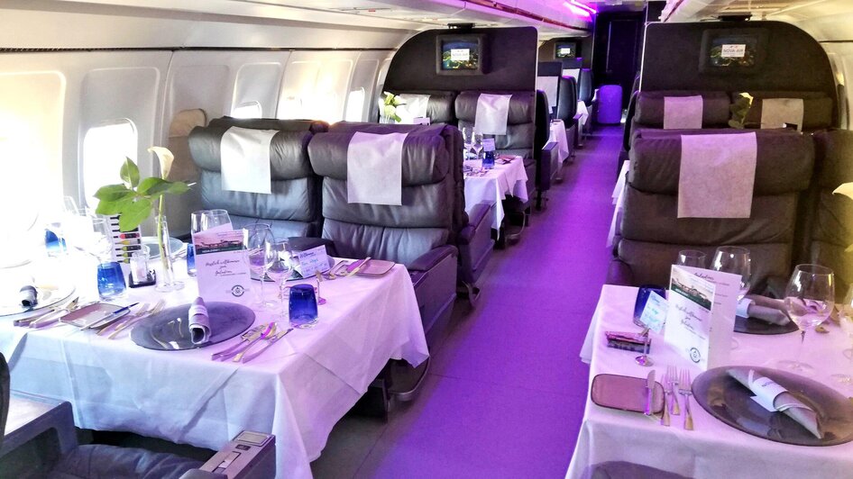 NOVA-AIR - Restaurant Boeing, Innenraum | © NOVAPARK