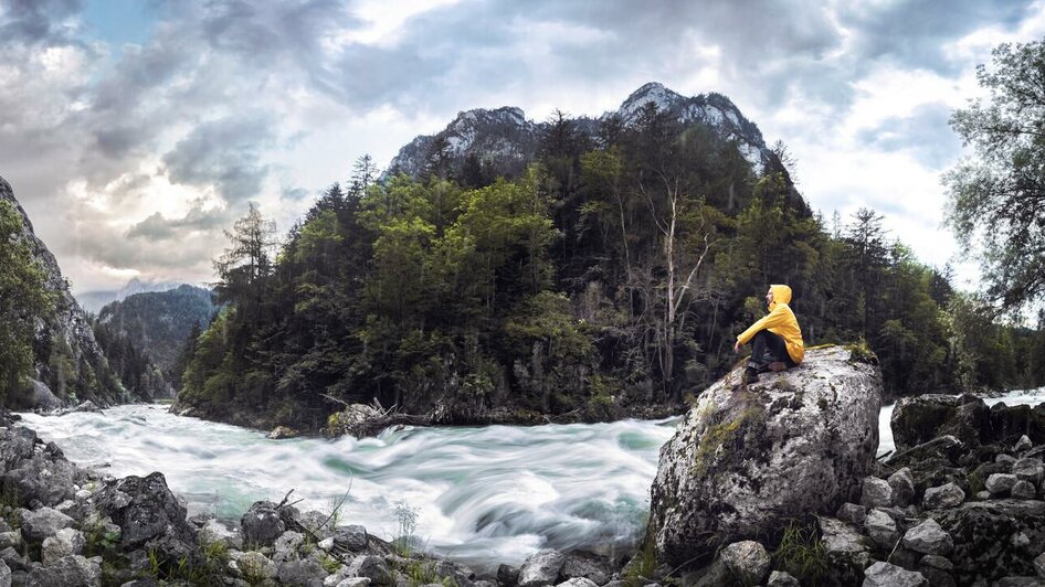 An der wilden Enns im Nationalpark Gesäuse | © Stefan Leitner