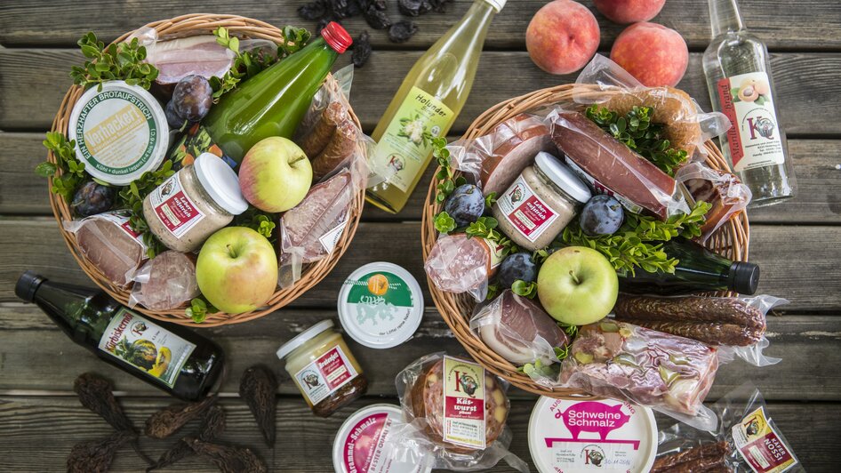 Naturbauer Käfer_Produkte_Oststeiermark | © Familie Käfer