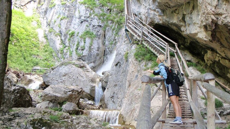 Bärenschützklamm_Person_Oststeiermark | © Tourismusverband Oststeiermark