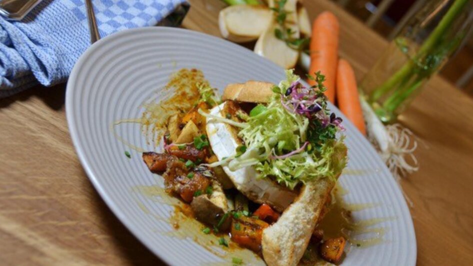 PEP. deli vom Land - Gebratener Ziegenkäse | © PEP