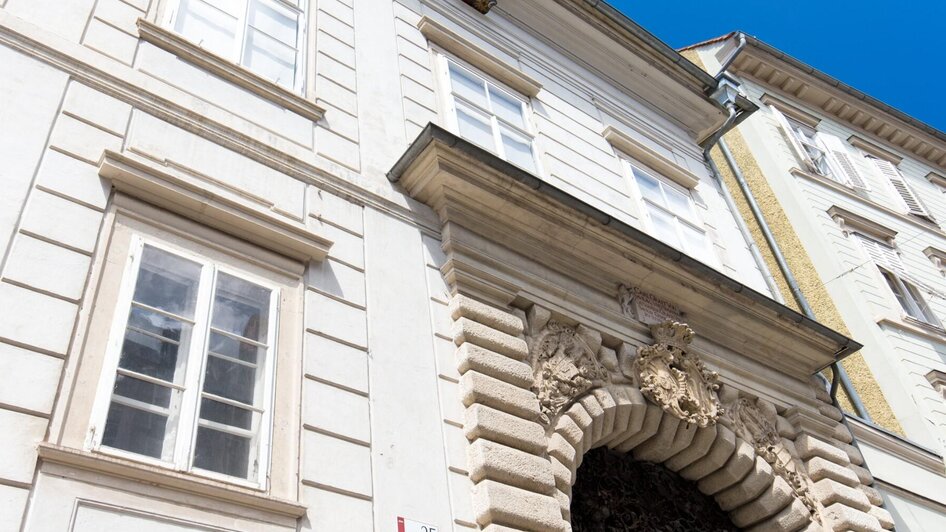 Barockportal des Palais Saurau in der Sporgasse | © Graz Tourismus-Harry Schiffer