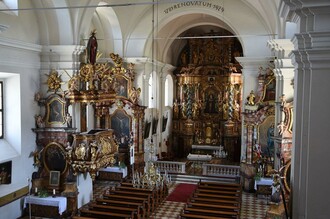 Salvator church Breitenfeld interior view | © TVB Riegersburg