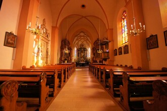 Riegersburger Kirche Innenaufnahme | © TVB Region Riegersburg