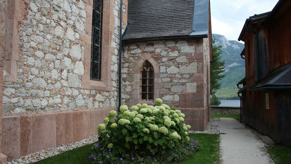 Pfarrkiche, Altaussee, Rückseite | © Viola Lechner