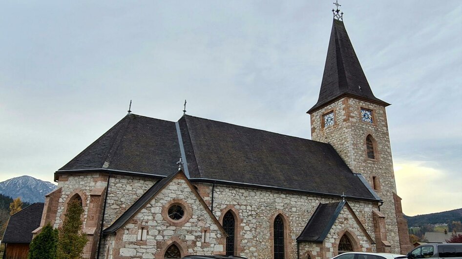 Pfarrkiche, Altaussee, Außenansicht 2 | © Stephanie Bor